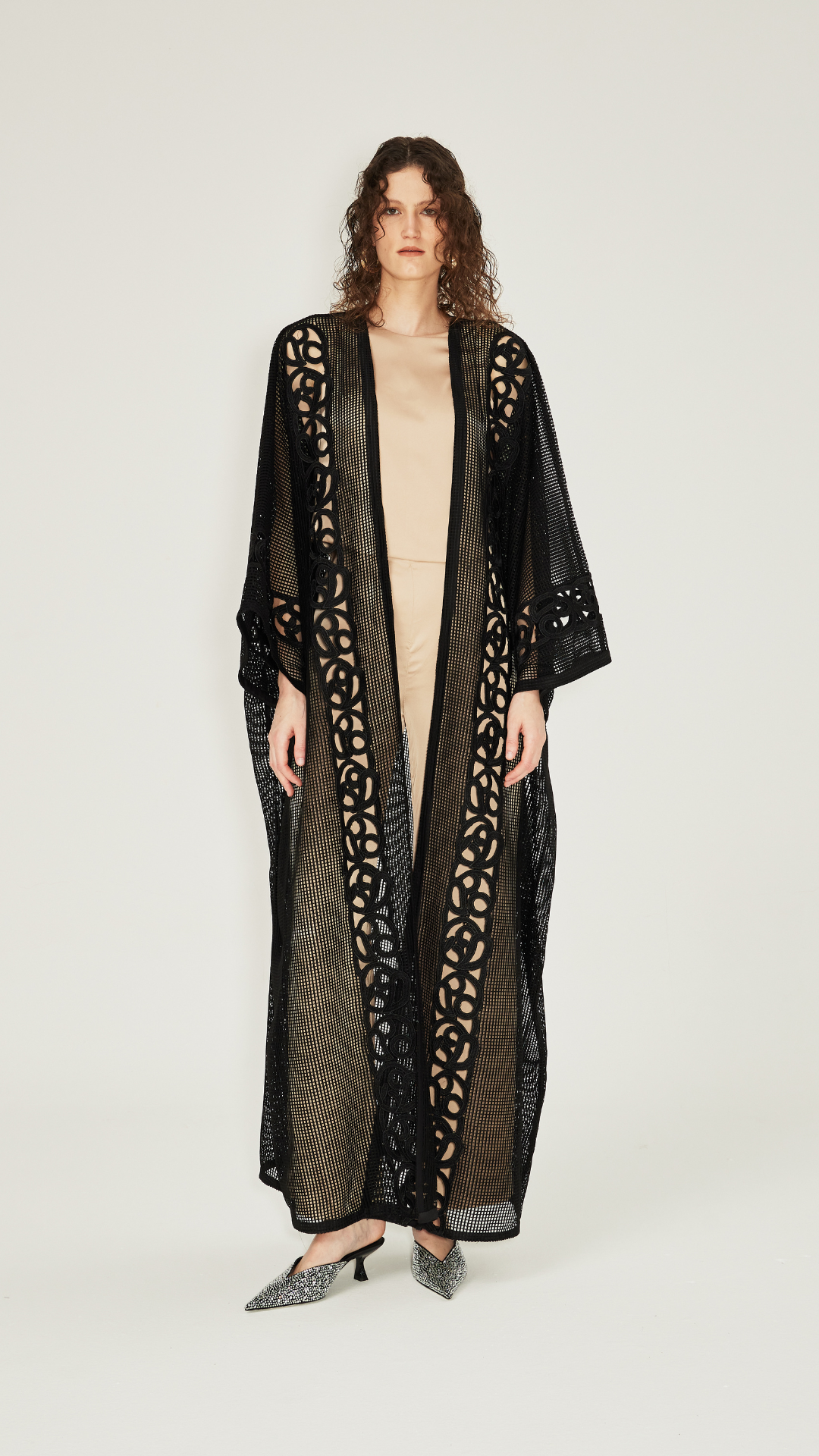 HEM0011 - Lace Net - Black