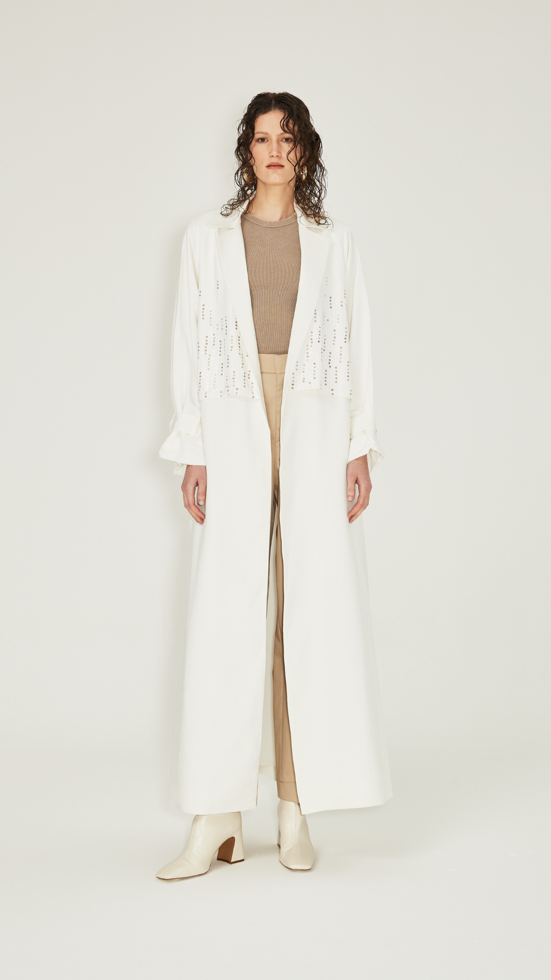 HEM0016 - Trench Coat - Off White