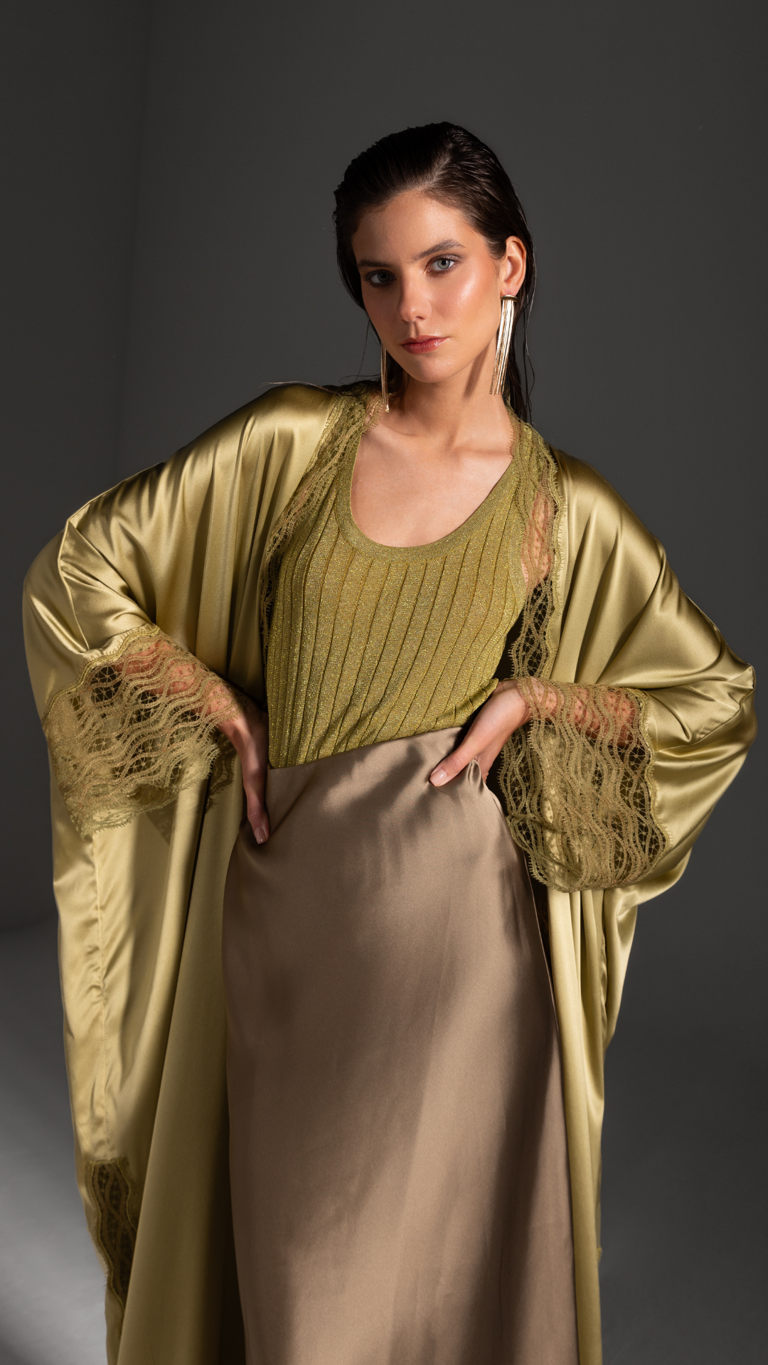 HEM0027 - Silk Lace Yellowish green