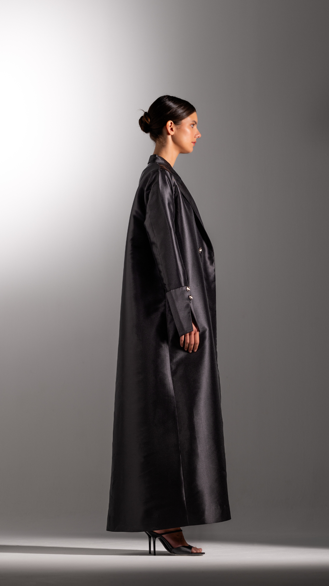 HEM0030 -Blazer Abaya Black