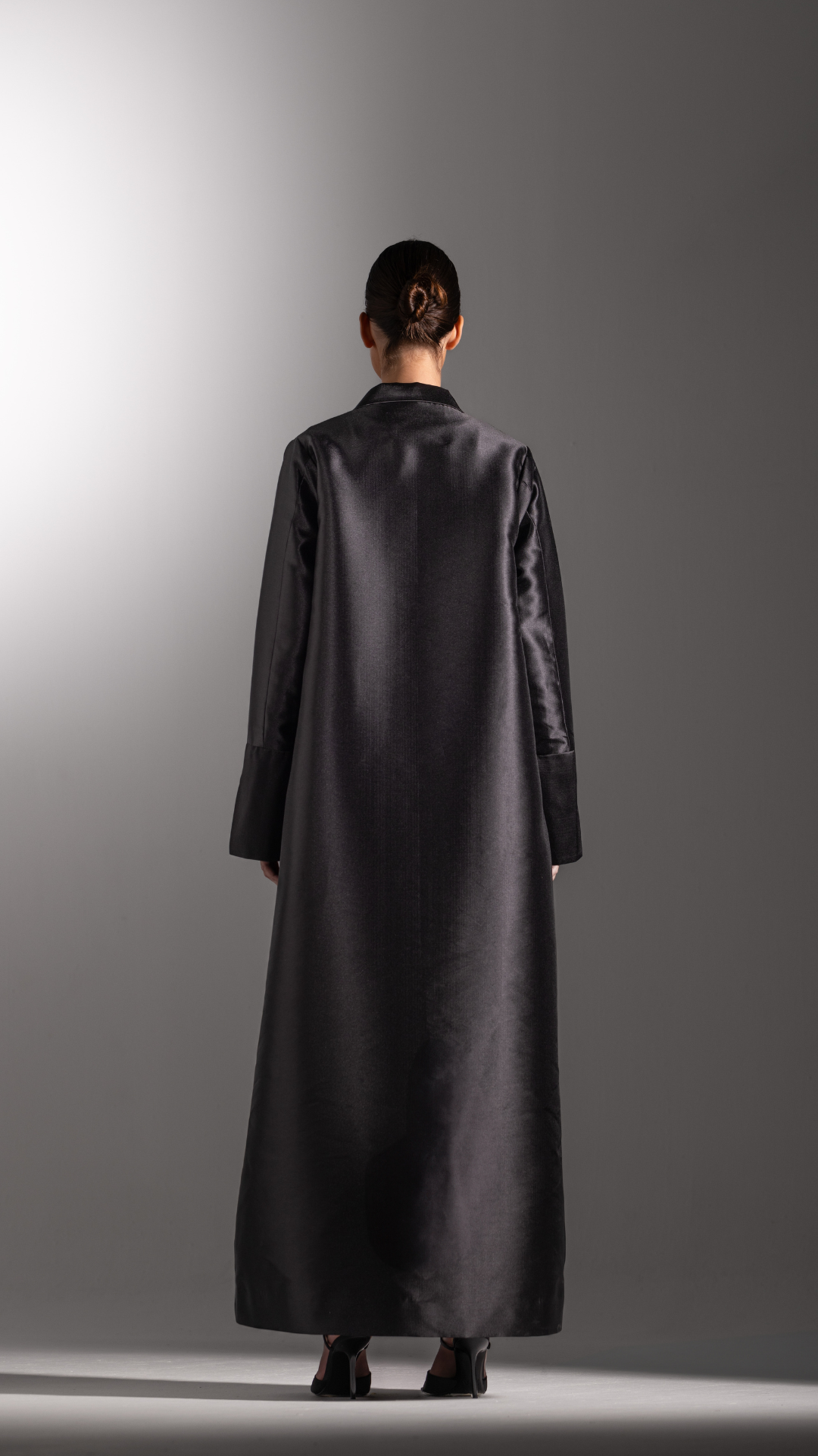 HEM0030 -Blazer Abaya Black