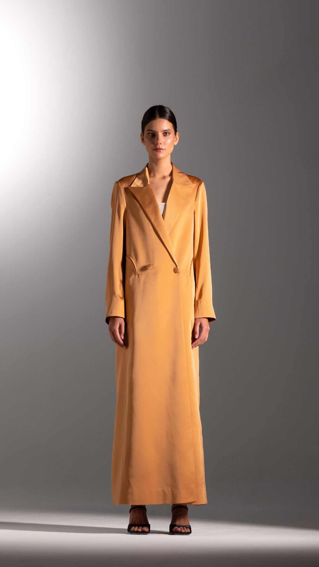 HEM0033 - Blazer Curvy Golden