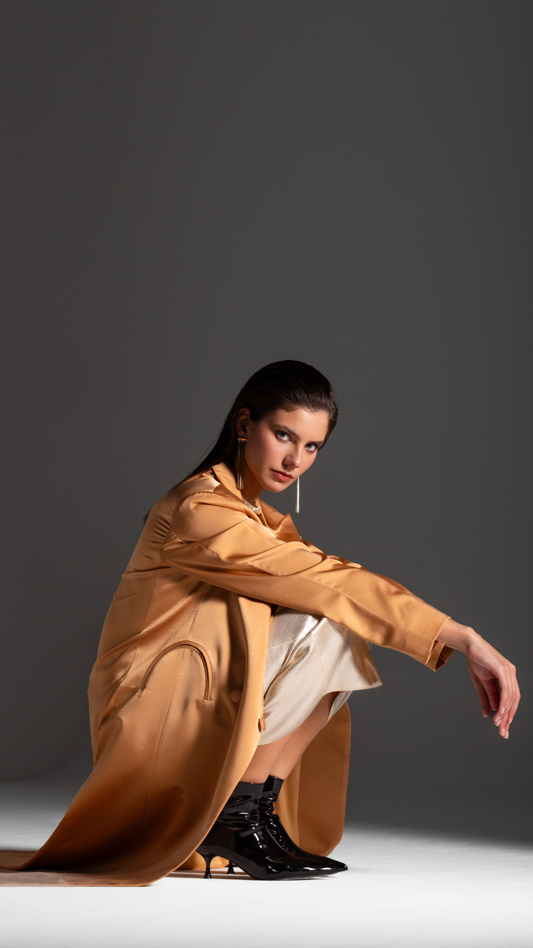 HEM0033 - Blazer Curvy Golden