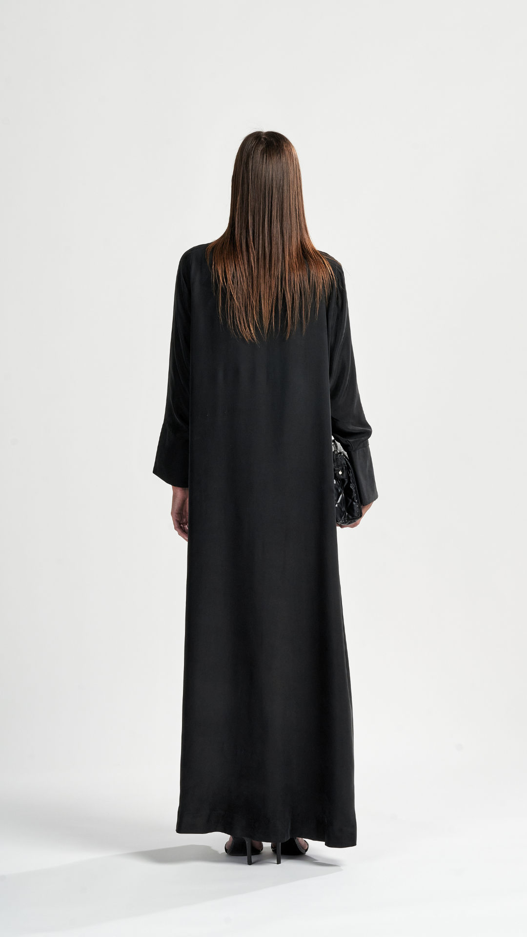 HEM0037 -  Palm On Cupro Black