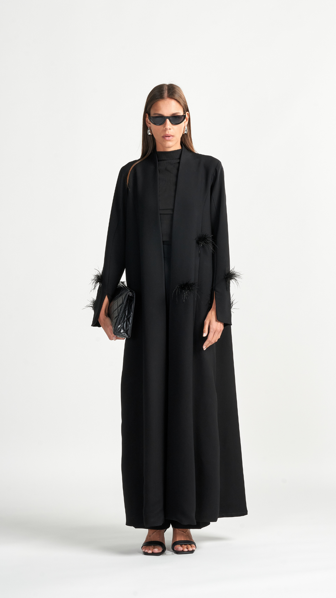 HEM0038 - Italian Crepe Feather Black