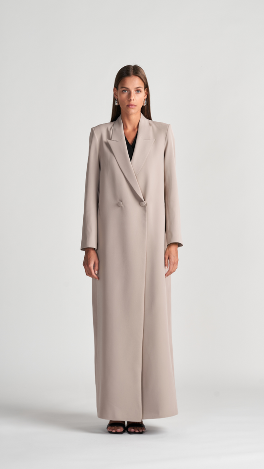 HEM0043 - Blazer Curvy Dark Beige