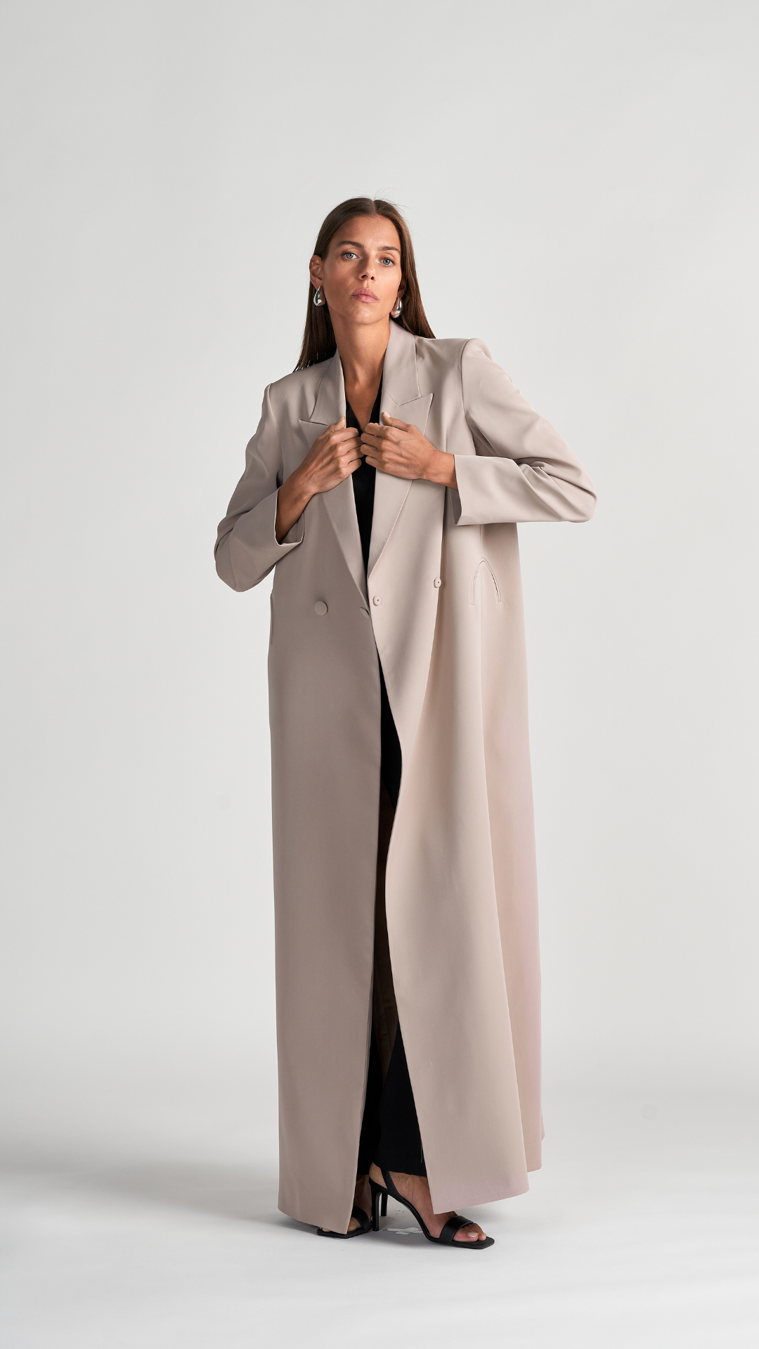 HEM0043 - Blazer Curvy Dark Beige