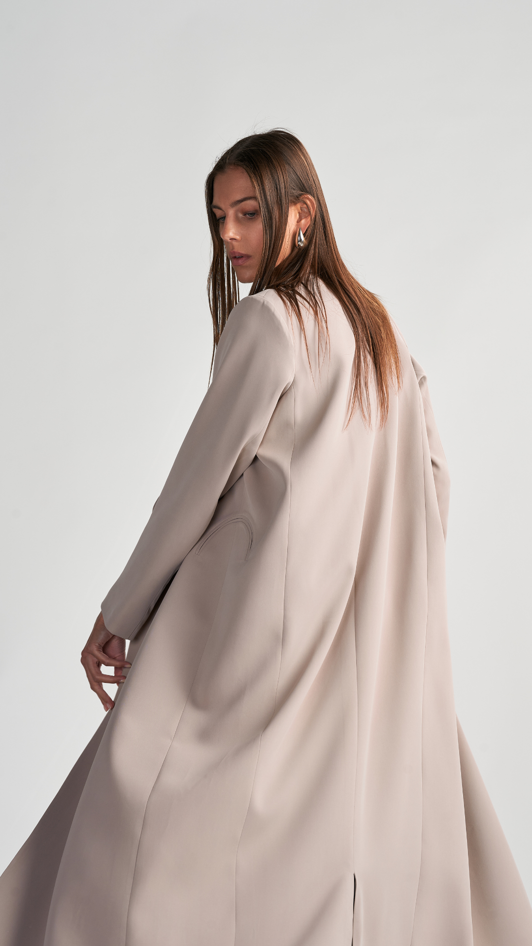 HEM0043 - Blazer Curvy Dark Beige