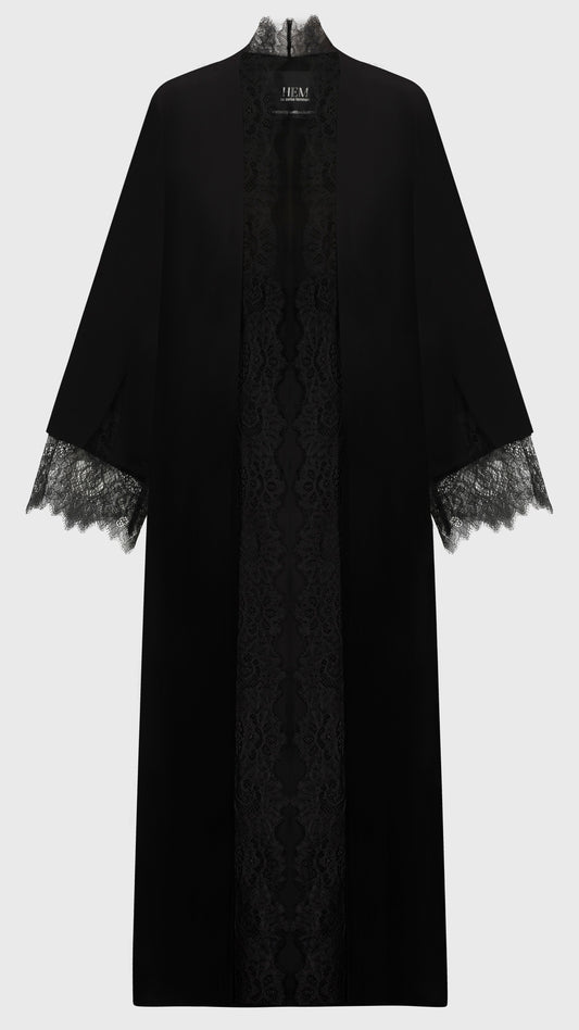 HEM0056 - CREPE LACE Black