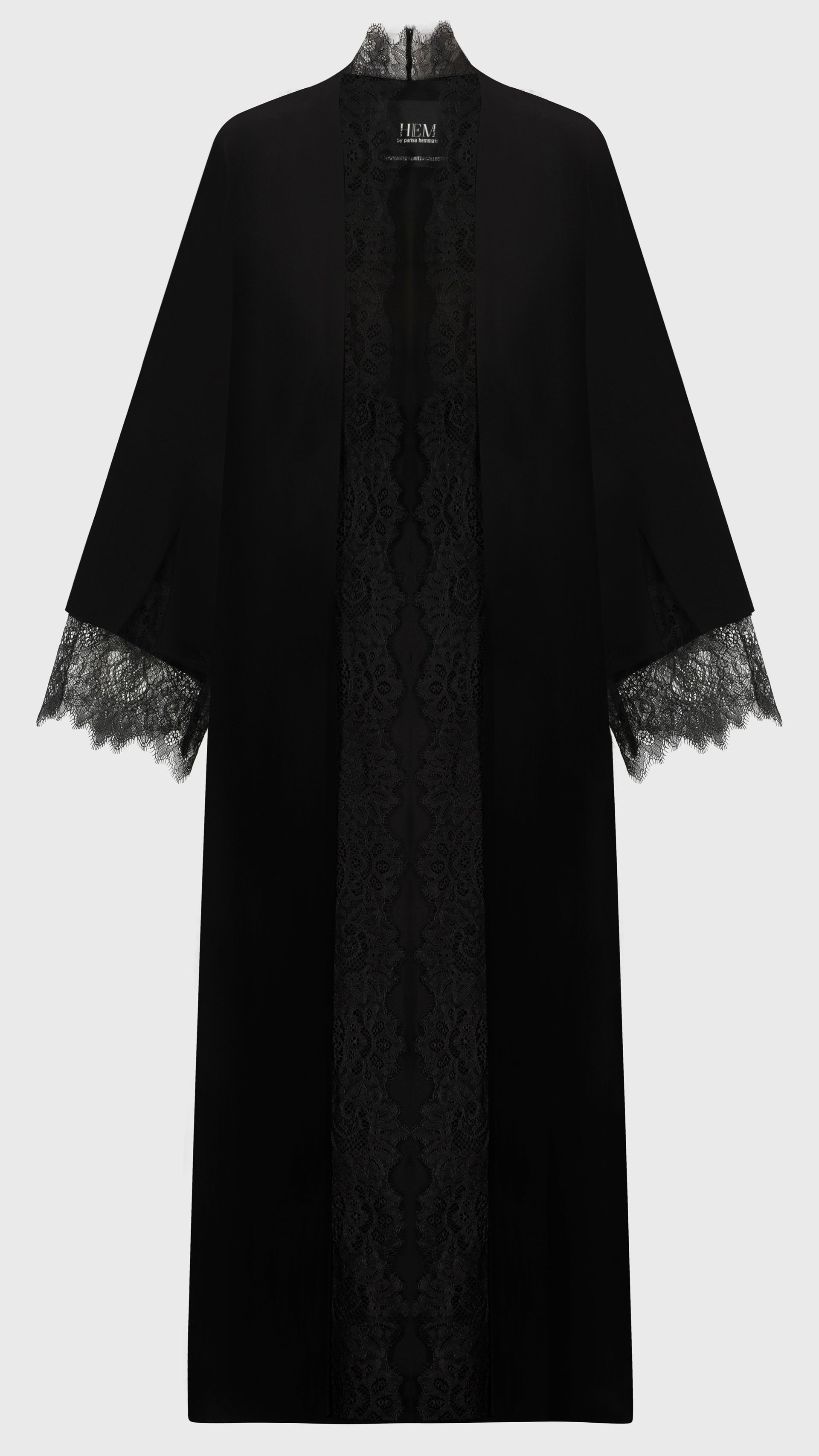 HEM0056 - CREPE LACE Black