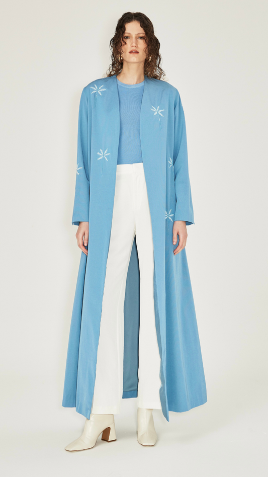 HEM0084 - Palm in Sky Blue