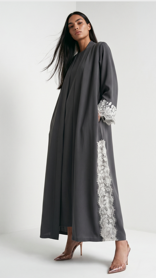 HEM0087 - Lace Reverie in Grey